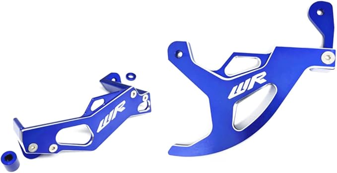 CNC Rear Brake Disc Guard Caliper Cover Compatible with WR250F WR450F 2006-2021,Compatible with WR250R WR250X 2007-2017