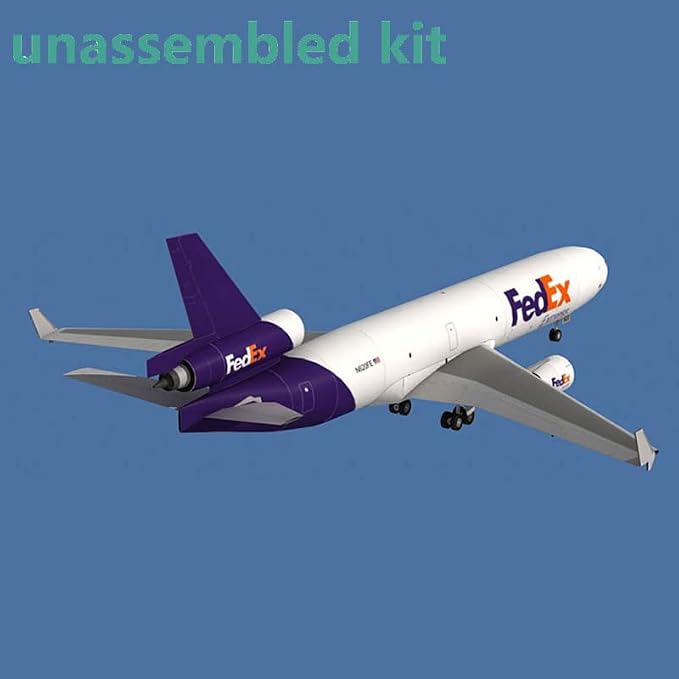 CHICHIYANG 1:100 Unassemabled Paper DIY Aircraft Model FedEx MD-11 Air Plane - Image 8