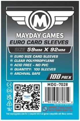 Mayday Games Bloody Inn Game Accessory- Standard Card Sleeve Bundle by MAYDAYGAMES