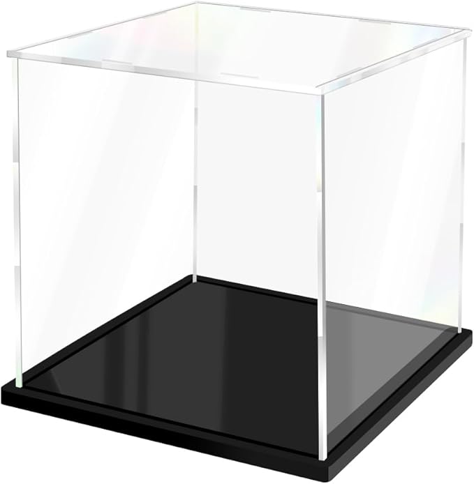 Acrylic Display Case for Collectibles Assemble Clear Acrylic Boxes for Display by XINISS