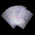 200pcs Love Heart-Shape Photocard Sleeves, 9.1x6.5cm/3.58x2.56in Holographic by Unknown