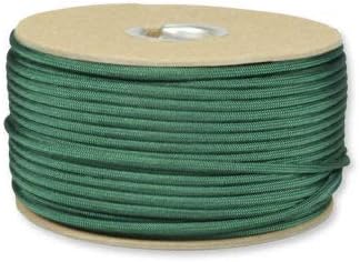 The Paracord Store | Type III 550 Paracord - 1000 FT Spool, Emerald Green | Heavy Duty 7 Strand Tactical Paracord - USA Made Nylon Outdoor Parachute Cord for Camping, Fishing & More - Survival Cord