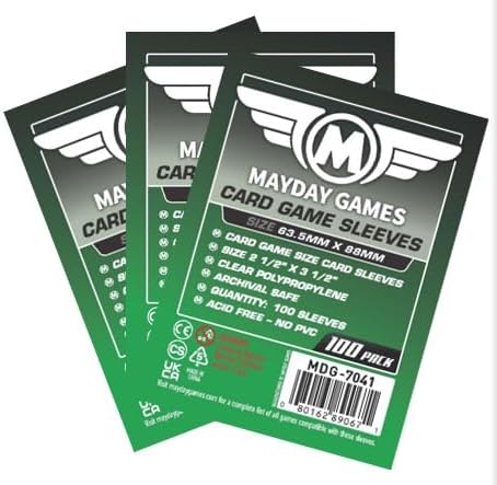 Spyfall - Standard Card Sleeve Bundle by MAYDAYGAMES