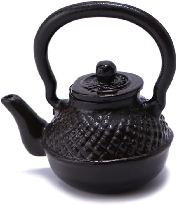 Dollhouse Miniature Vivid Teapot Tea Kettle 1:12 Scale Kitchen Copper Model by Cuteminifulfillsallyourfantasiesabouttheminihomeinyourdreams