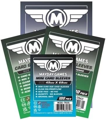 Mayday Games Spirit Island -Standard Compatible Card Sleeve Bundle by MAYDAYGAMES