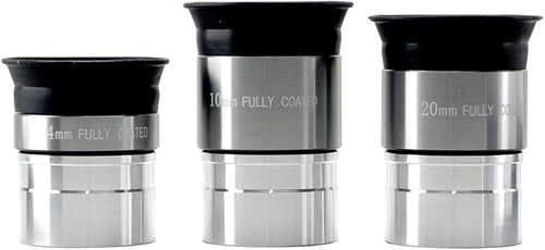 1.25-Inch Telescope Eyepiece Set, 4mm 10mm 20mm | Multi-focal eyepiece kit; - Image 2