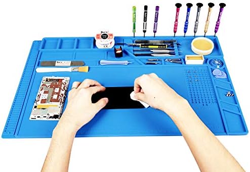 Kaisi Soldering Mat with Scale Ruler and Screw Position by HengTianMei