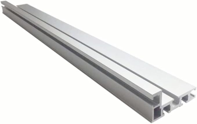 400-1200mm Miter Gauge Fence 75 Type T-Slot Aluminium Woodworking Fence Backet Table Saw Woodworking Workbench DIY Modification for Woodworking Tool