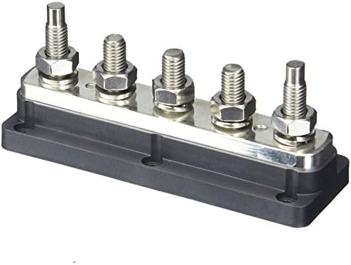 BEP Marinco Power Products 650A 5 Stud Buss Bar grey