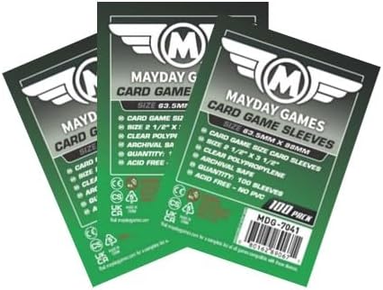 Mayday Games Summer Camp -Standard Compatible Card Sleeve Bundle by MAYDAYGAMES