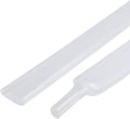 Heat Shrink Tubing 4:1 Dual Wall Adhesive Liner Wires Cable Wraps Connection Protection (Clear, 5/8"-18ft)