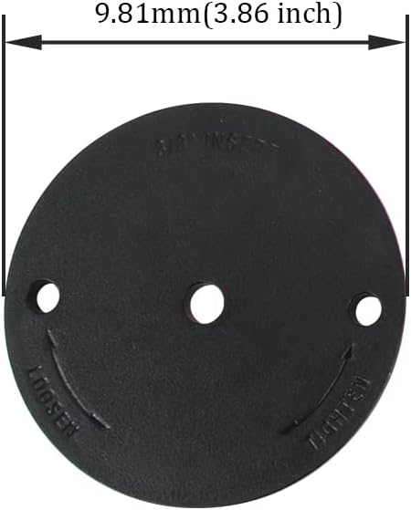 O'SKOOL Router Table Insert Ring Set for O'SKOOL Aluminum Router Table Insert Plate - 5 Pack