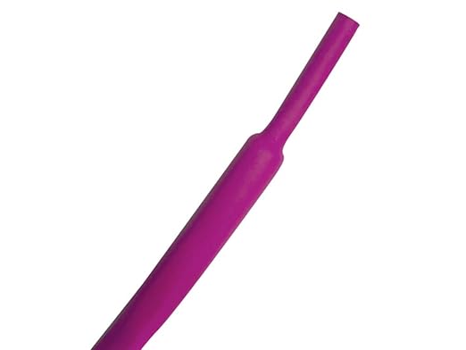 Kable Kontrol Heat Shrink Tubing - 1-1/2” Inch - 10' Ft Long, Purple Polyolefin - 2:1 Industrial Shrink Tube & Cable Sleeve for Electrical Wire Insulation - Rated for 600 V