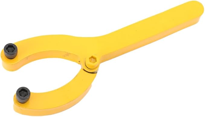 CDZHLTG﻿ Adjustable Spanner/Gland Nut / 2Jaws Hydraulic Cylinder Wrench, Excavator Repair Change Oil Seal Wrench Tool