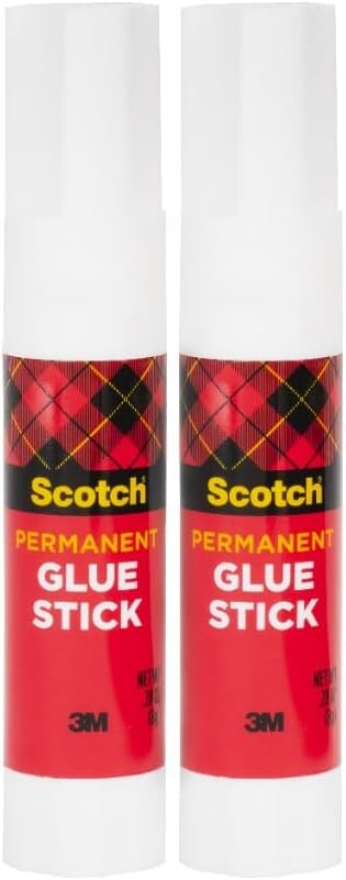 Scotch Permanent Glue Sticks, Acid-Free Non-Toxic Adhesive – Strong & Fast Bond - Image 5
