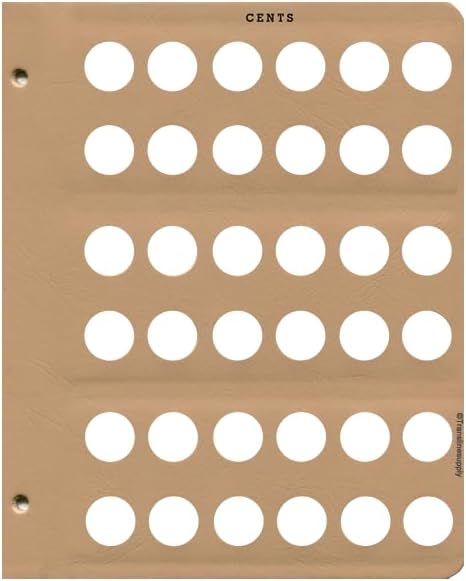 Dansco US/Canada Cents Blank Coin Album - Image 3