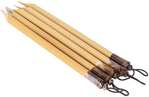 5PCS Bamboo Pens, Comic & Arabic Calligraphy Dip Pens - Image 6