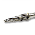 Benchmark Abrasives Ball Shape Premium Tungsten Carbide Burr with 1/4 Inch Shank Aluminum Cut Rotary Tool, Engraving Tool for Non-Metals Shaping Carving(SL-3NF)