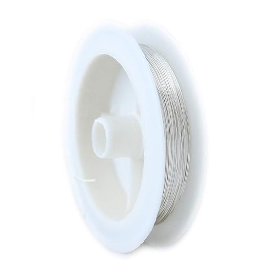 925 Sterling Silver Wire, 28 Gauge, Half Hard, 100FT by CRAFT WIRE | Sterling - Image 3
