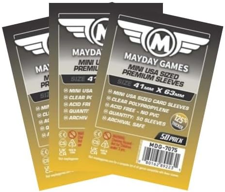 Mayday Games Blood Rage Game Accessory- Premium Card Sleeve Bundle by MAYDAYGAMES