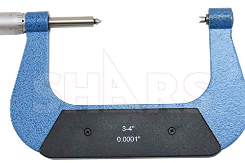 Shars 3-4" Screw Thread Micrometer with Anvil in Fitted Box 303-2373 P)