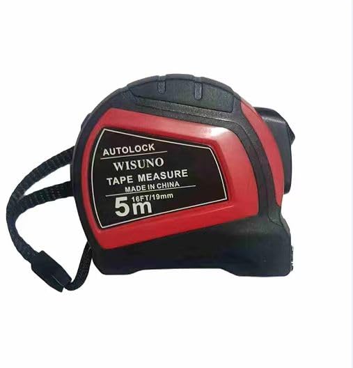 16Ft Tape Measure,Imperial and Metric Standard Expandable Tapes with Fraction Markings, Retractable, Self-Locking Blade， it Suitable for Construction ， Woodworking and DIY