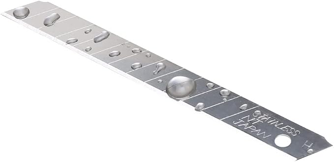 NT Cutter 9mm Stainless Steel Snap-Off Blades, 50-Blade/Pack, 1 Pack by NT+Cutter