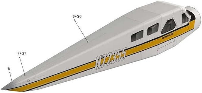 1:32 CAN DHC-2 Beaver Float Seaplane 3D Paper Model Simulation Aircraft Model - Image 7