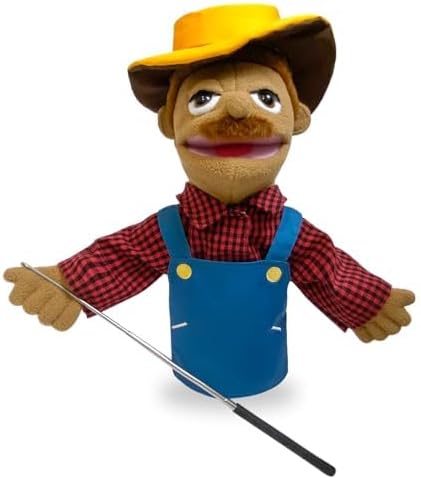 16" Puppets Entriloquist Puppet, Hand Puppets by Okegztoa