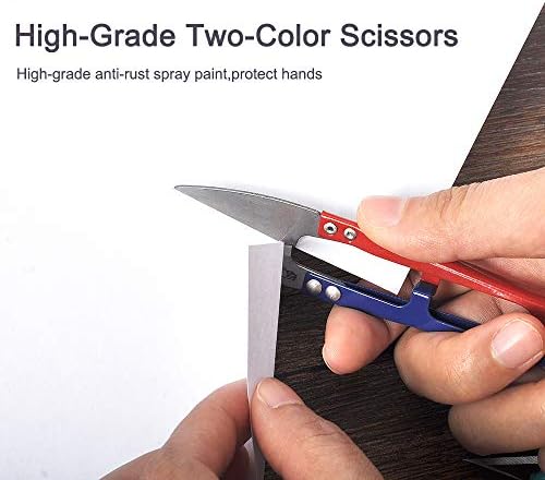 UCEC 12 Pack Thread Snips, Small Sewing Scissors & Crochet Thread Cutter Yarn - Image 4