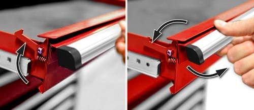 Homak PRO II Series 41” 9-Drawer Roller Cabinet, Red, RD04041092