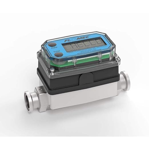 G2 Series, Turbine, High-Temperature Brew Meter, 1/2 Inch Pipe Size, 3/4 Inch Tri-Clamp Fitting G2S05TH9GMX
