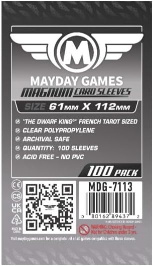 Mayday Games Panda Spin Standard Compatible Card Sleeve Bundle by MAYDAYGAMES