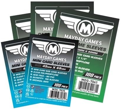 Mayday Games Nemesis: Lockdown -Standard Compatible Card Sleeve Bundle by MAYDAYGAMES