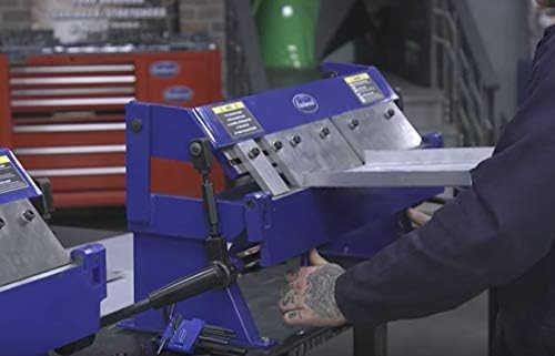 Eastwood 24 in. Box And Pan Sheet Metal Brake Easy Adjustment Box With 5 Adjustable Fingers