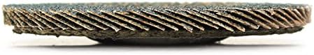 BHA Grinding and Sanding Flap Discs T27, 4-1/2" x 7/8", 40 Grit - 10 Pack