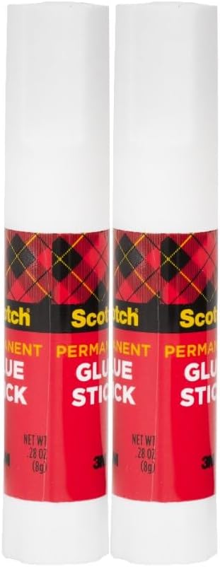 Scotch Permanent Glue Sticks, Acid-Free Non-Toxic Adhesive – Strong & Fast Bond - Image 2