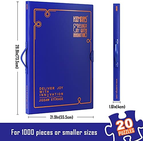 HXMARS Puzzle Storage Folder for 1000-Pieces: Large Capacity Jigsaw Puzzles - Image 2