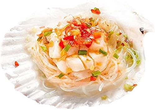 SEAJIAYI 6PCS Scallop Shells for Serving Food, Baking Shells Large Natural - Image 3