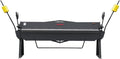 KAKA INDUSTRIAL Sheet Metal Brake, 100-Inch Heavy-Duty Metal Brake Bender, 12-Gauge Mild Steel Capacity Aluminum Brake, Floor Model Metal Break W-10012