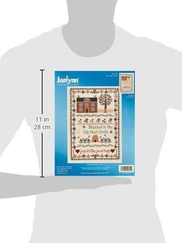 Janlynn 50222 Counted Cross Stitch Kit 7.75"X11.25", Joy in The Journey - Image 3