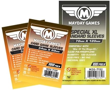 Mayday Games Canopy -Standard Compatible Card Sleeve Bundle by MAYDAYGAMES