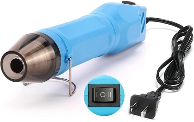LDK Mini Heat Gun, 300W 2-Temp Settings 392℉ & 662℉ Fast Heat Hot Air Gun by LDK