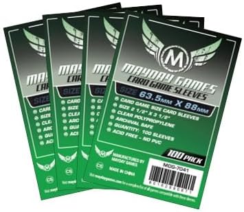 MayDay Game's Legendary: Dark City Standard Compatible Card Sleeve Bundle by MAYDAYGAMES