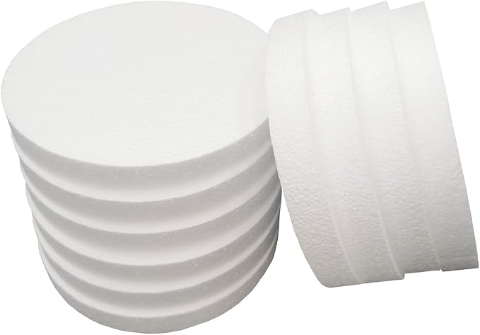 FFchuanhe 8 Inch 10-Pack Foam Circles - Image 4