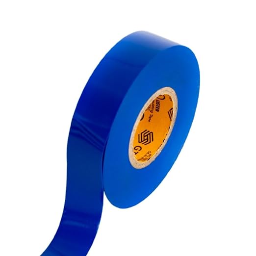 GTSE Blue Electrical Tape, 10 Rolls – Waterproof, Industrial Grade Vinyl, 3/4 in x 66ft– Strong Self-Adhesive PVC Electric Tape for Wire Insulation, 7 Mil, 600V – UL/CSA Listed