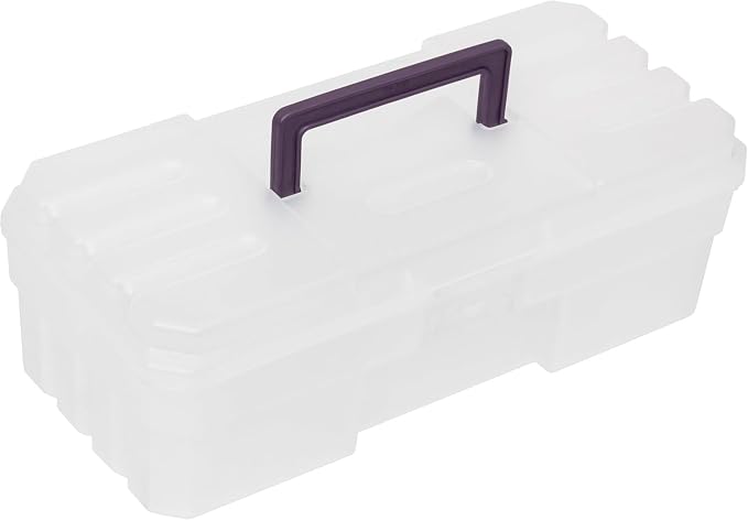 Akro-Mils 12-Inch ProBox Plastic Art Supply, Hobby or Craft Storage Toolbox - Image 6