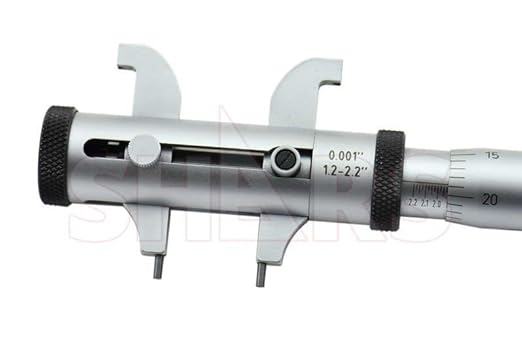 Shars 0.2-2.2" Inside Micrometer 0.00024" Accuracy, 0.001" Graduation 303-2100 P)