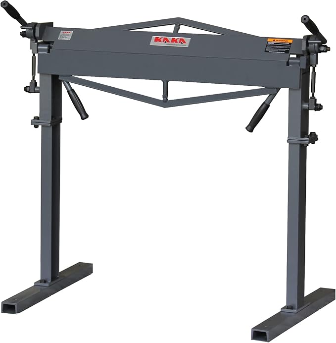 KAKA INDUSTRIAL Sheet Metal Brake, 36-Inch Metal Brake Bender, 20-Gauge Mild Steel Capacity, 0-120 Degrees Adjustable Bending Brake, Heavy-Duty Siding Brake MB-36