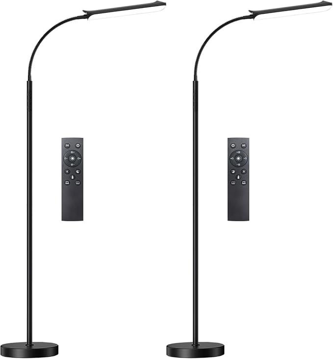 marctronic Floor Lamp 2 Pack, 18W 1800LM Bright LED Floor Lamp by Marctronic